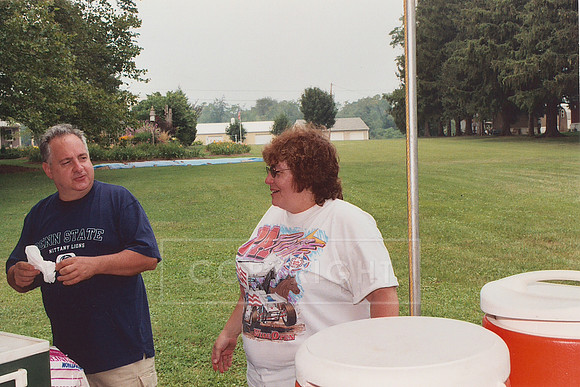 Jeff Boll and Beth Kornbau at YCRC Picnic
