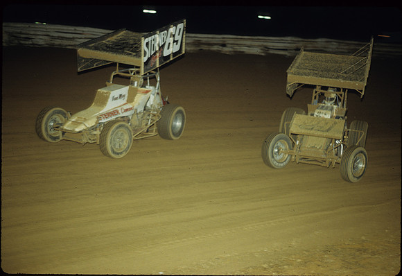 #69 Van May and #29 Bobby Davis, Jr.