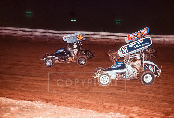 #3x Unknown, #81 Unknown and #20 Bobby Weaver at Lincoln-1