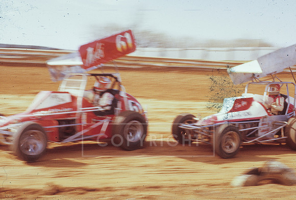 #61 Billy Steif and #69 Van May