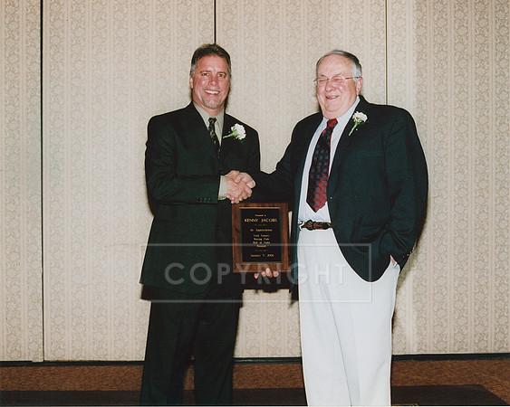 Kenny Jacobs and Paul Miller YCRC HoF Banquet 2006