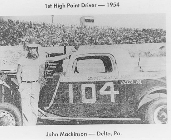 #104 Johnny Mackison 1954