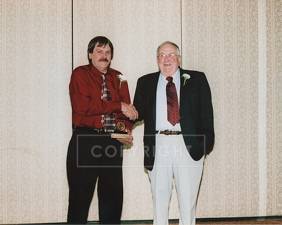 Carl Billet ( ) and Paul Miller YCRC HoF Banquet 2006