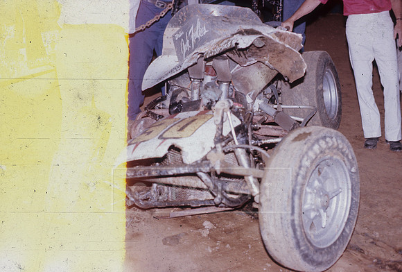 #30 Jackie Foulkes Wrecked Car at Lincoln-5