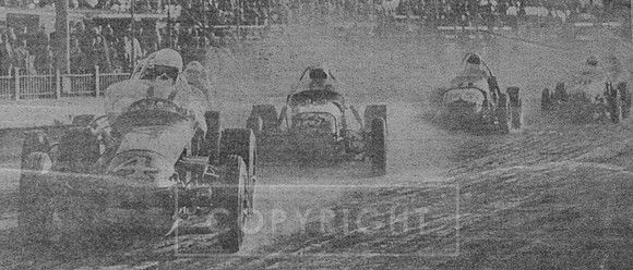 #4 Jud Larson and the Field USAC at Reading