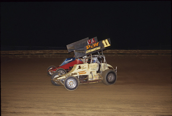 #11 Jim Edwards and #84 Chris Criswell