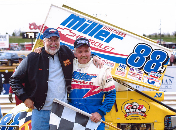 #88 Fred Rahmer Winner at Lincoln
