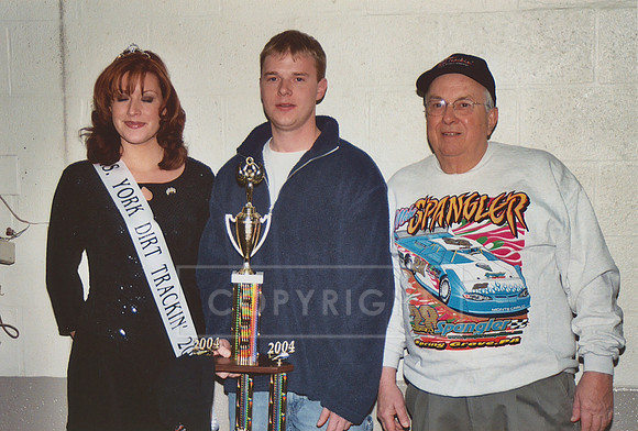 Ms York Dirt Trackin 2004 Lynne Bruyn with Brian Leppo and Paul Miller