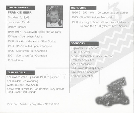 #3 Frankie Herr Hero Card back