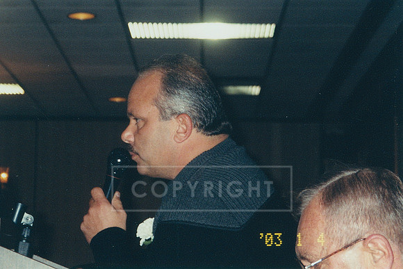 Danny Lasoski YCRC Hall of Fame Banquet 2001