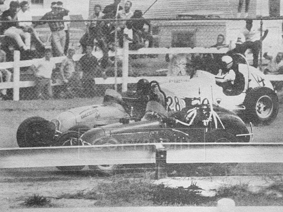 #4 C. Yost, #28 B. Brown and #27 Maguire URC at Harrington