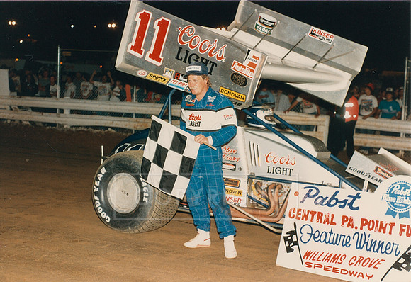 #11 Steve Kinser Williams Grove 1987 (2)