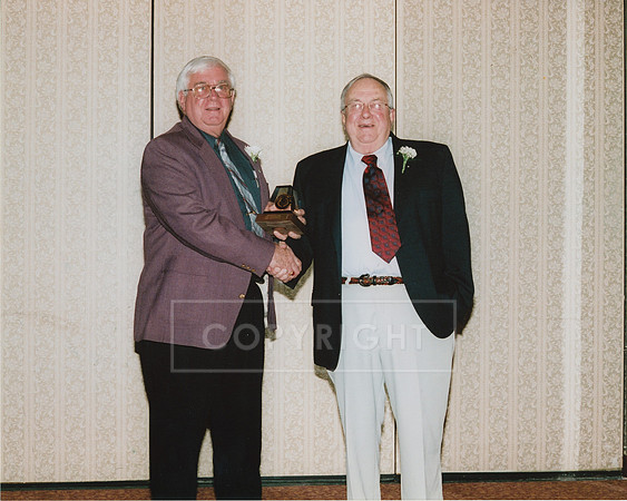 Dick Crownover and Paul Miller YCRC HoF Banquet 2006