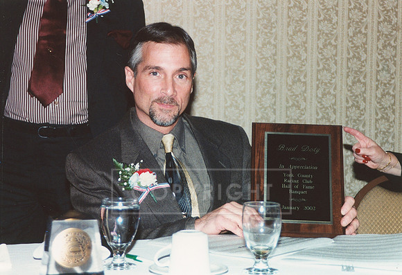 Brad Doty YCRC Hall of Fame Banquet 2003