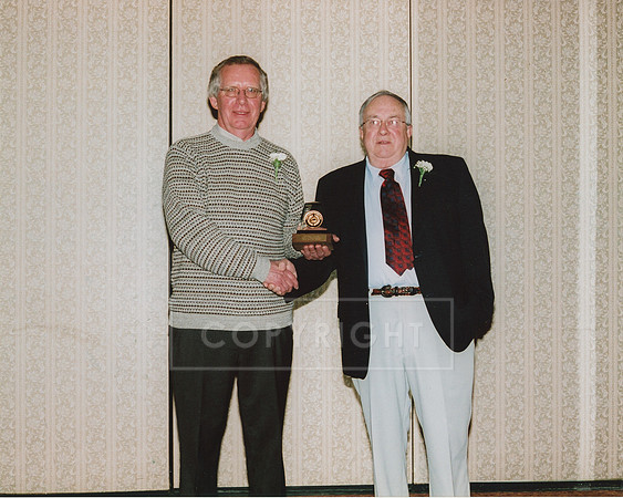 Pete Hackenberg and Paul Miller YCRC HoF Banquet 2006