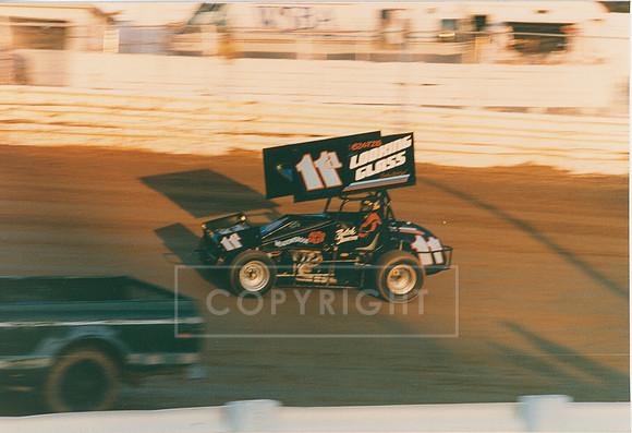 #11 Butch Duncan Lincoln 7-18-87