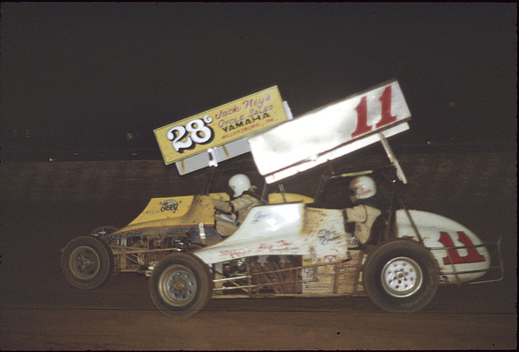 #11 Kinser and #28G Gravino