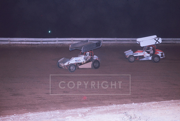 #55 Fred Linder and #X Jim Linder