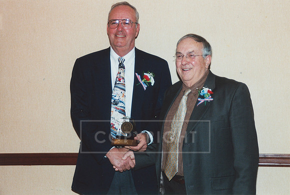 Bob Stewart and Paul Miller YCRC Hall of Fame Banquet 2003