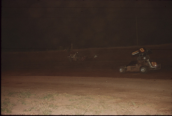Sprint Car flip