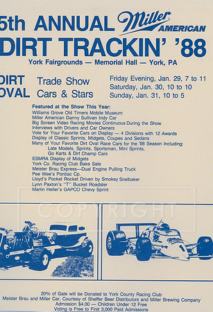 Dirt Trackin 88 Flyer