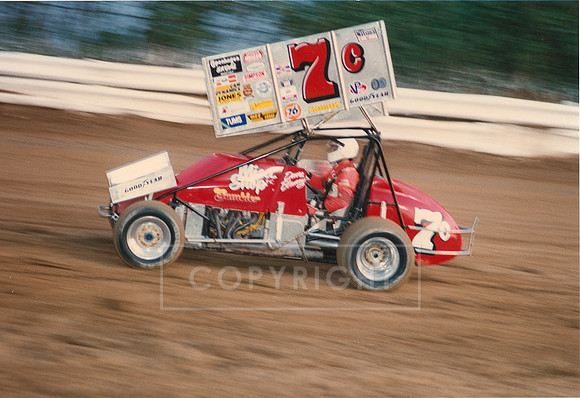 #7c Dave Blaney at Williams Grove