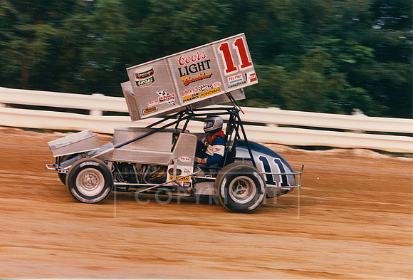 #11 Steve Kinser Williams Grove 7-30-87