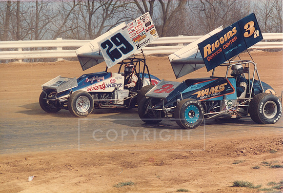 #29 Doug Wolfgang and #3a ( ) Walsh Williams Grove