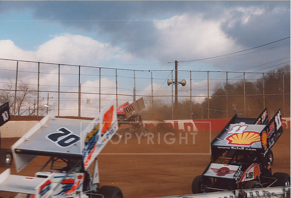 Sprint Car Action at Lincoln