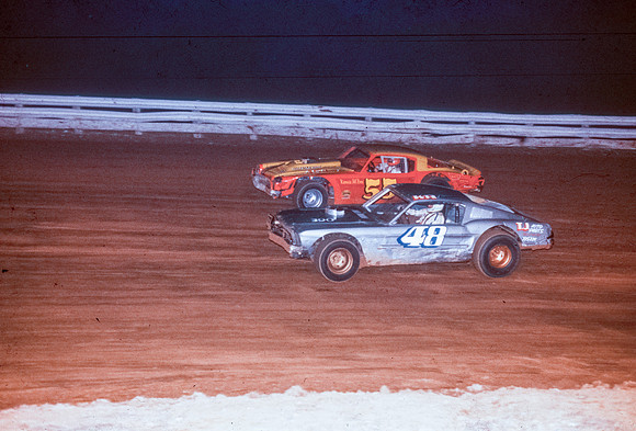 #55 Unknown and #48 Unknown Late Models at Lincoln-1