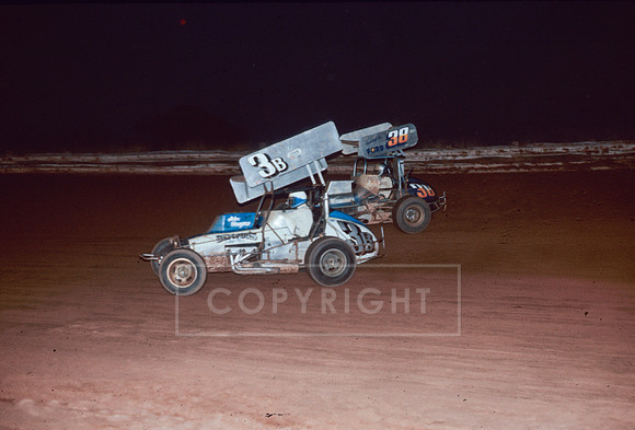 #3B John Benyou and #38 Lou Goerner at Williams Grove-4