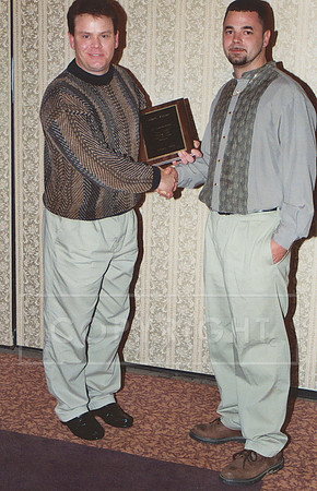 Mark Kinser and Unknown YCRC Hall of Fame Banquet 2004