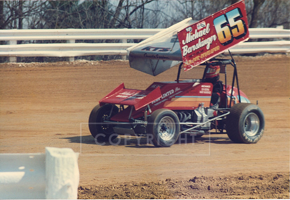 #65 Johnny Mackison Jr. Williams Grove 5-22-87
