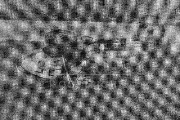 #35 Bobby Adamson Flip IMCA at Allentown