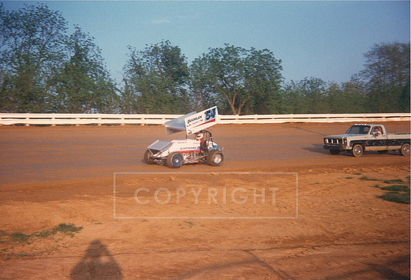#54 Frankie Kerr Williams Grove 5-22-87