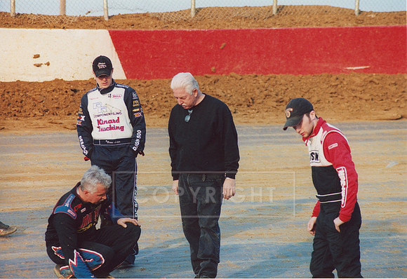 Fred Rahmer, Brian Leppo, Dave Yingst and Unknown at Lincoln
