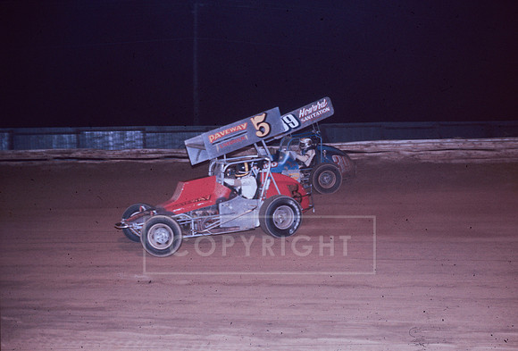 #5 Ed Zirkle and #39 Scott Ausherman at Williams Grove-4