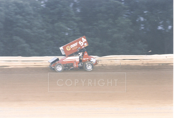 #54 Sprint Car