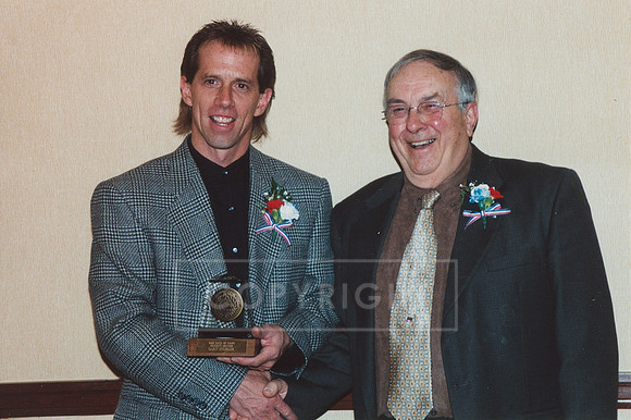 Gary Stuhler and Paul Miller YCRC Hall of Fame Banquet 2002
