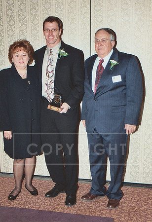 Donna Gobrecht, Greg Hodnett and Paul Miller YCRC Hall of Fame Banquet 2004