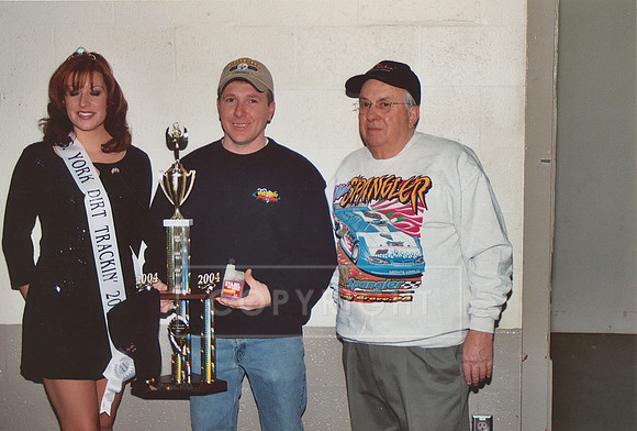 Ms York Dirt Trackin 2004 Lynne Bruyn with Kevin Nouse and Paul Miller