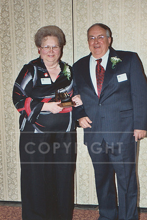 Ann Pouleson ( ) and Paul Miller YCRC Hall of Fame Banquet 2004