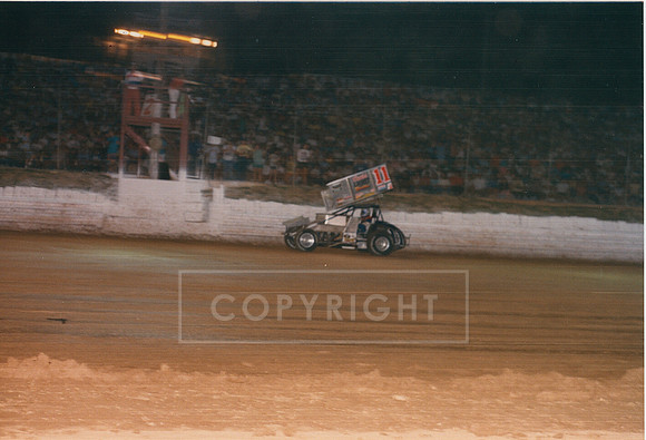 #11 Steve Kinser Lincoln 8-1-87