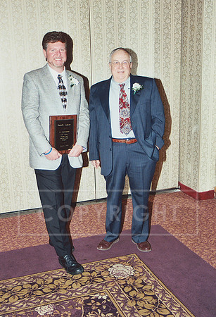 Paul Miller and Randy LaJoie YCRC Hall of Fame Banquet 2005 (2)